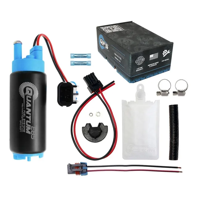 Pila De Gasolina Bomba Quantum 340lph E85 Con Cable Tienda