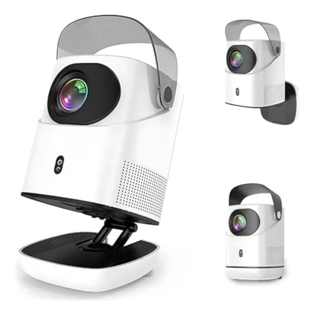 Unitedtime Proyector Native 1080p Soporte 4k
