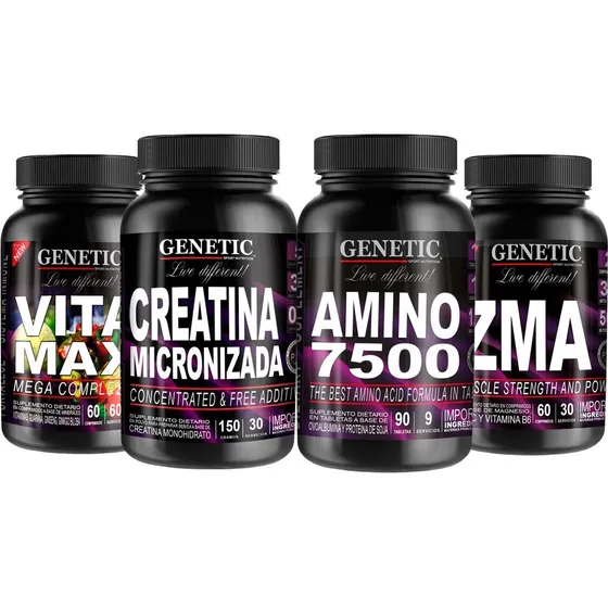 N1 Plan Revitalizante Aminoácidos Creatina Vitaminas Genetic