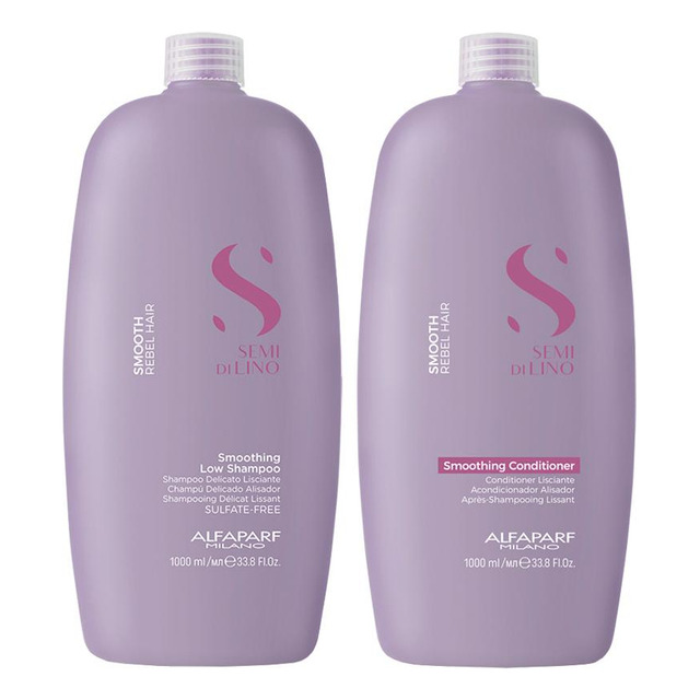 Kit Alfaparf Sdl Smooth Smoothing - Sh 1000ml + Cond 1000ml Kit Alfaparf Sdl Smooth Smoothing - Sh 1000ml + Cond 1000ml