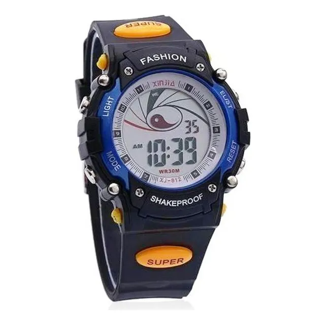 Reloj Xinjia Digital Xj-812 Correa Negro Unisex