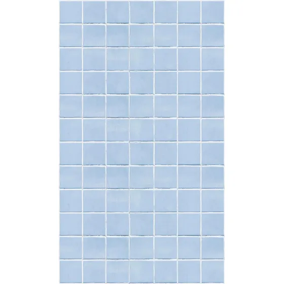 Papel De Parede Lavável P/ Banheiro Tom Pastel
