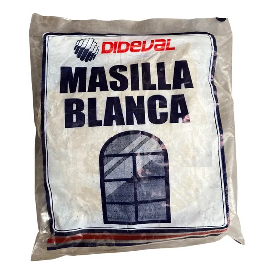 Masilla Para Vidrios Y Cristales Dideval 1 Kg