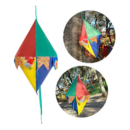 Balão Decorativo De Tecido Gigante Decoração Festa Junina Balão Decorativo De Tecido Gigante Decoração Festa Junina
