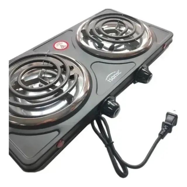 Cocina Electrica 2 Hornillas 120v Caracol