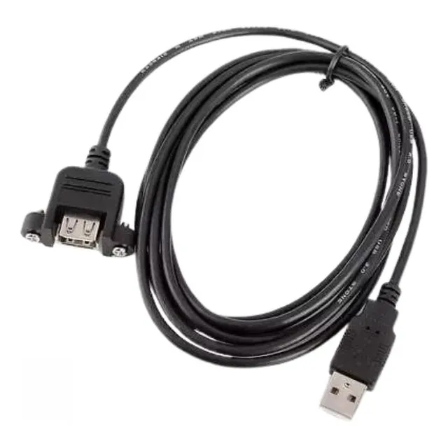 Cable Adaptador Usb 2.0 Macho A Usb Hembra 30cm