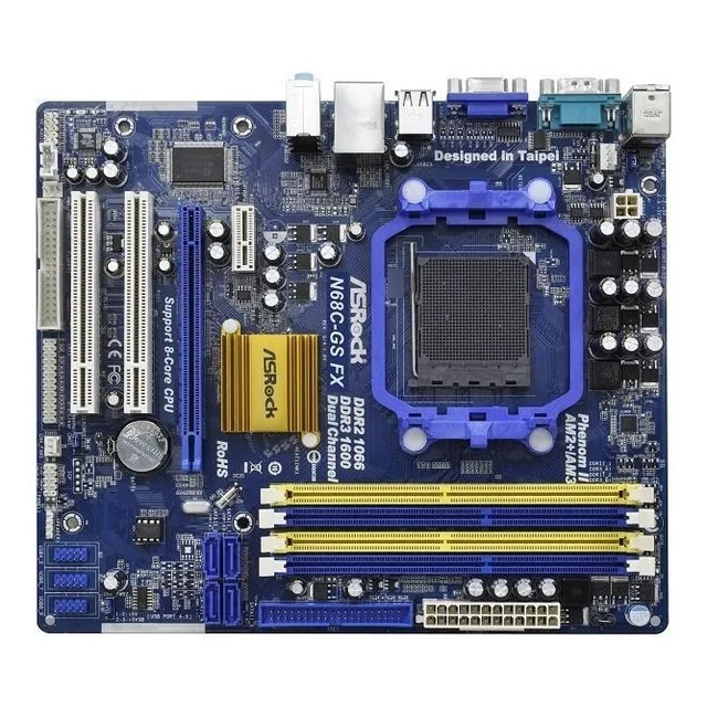 Placa Madre Asrock N68c-gs Fx Socket Am3/am3+