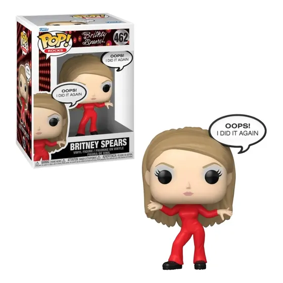 Boneco Funko Pop Britney Spears Oops!... I Did It Again