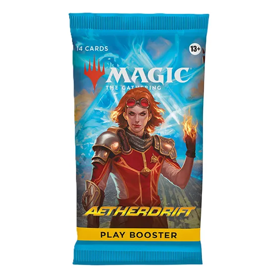 Mtg Magic: Aetherdrift  Play Booster Sobre De Cartas Inglés