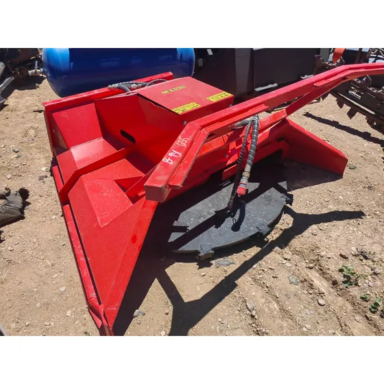 Disco Mulcher Forestal Para Minicargador Cortador De Arboles