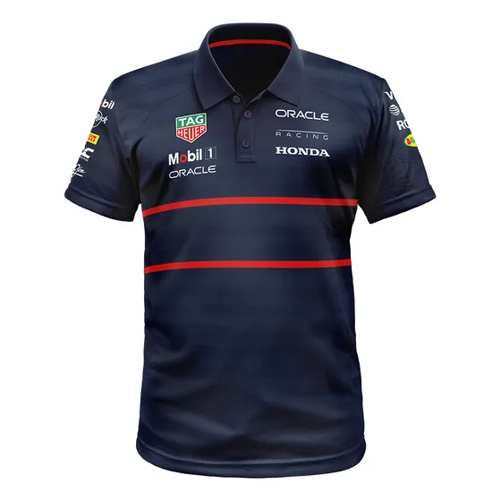 Chemises Polo F1 Red Bull Racing Temporada 2025