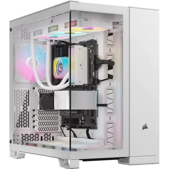 Case Corsair 6500x Mid Tower Blanco Doble Camara/ 4xusb 3.2