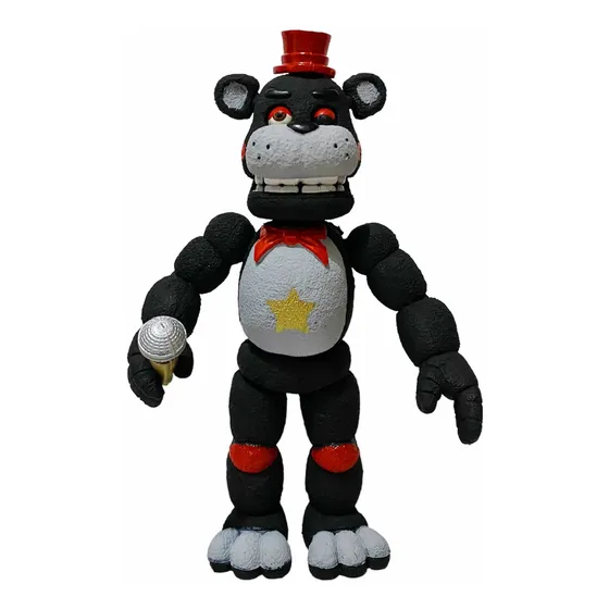 Five Nights At Freddy's Lefty Freddy Figura Articulada Y Luz
