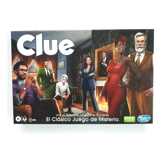 Juego De Mesa Clue Juego Original Nuevo Hasbro