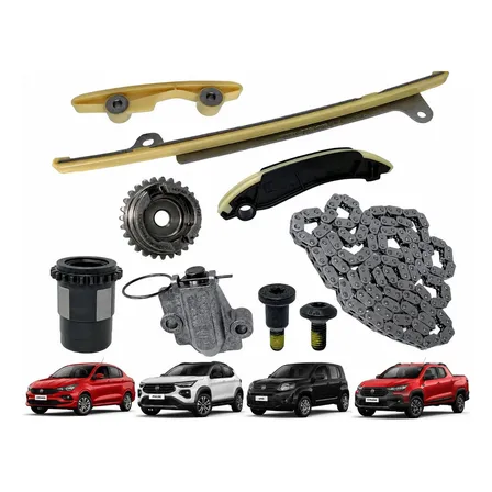 Kit Corrente Comando Motor Firefly Fiat 1.0 1.3 Original