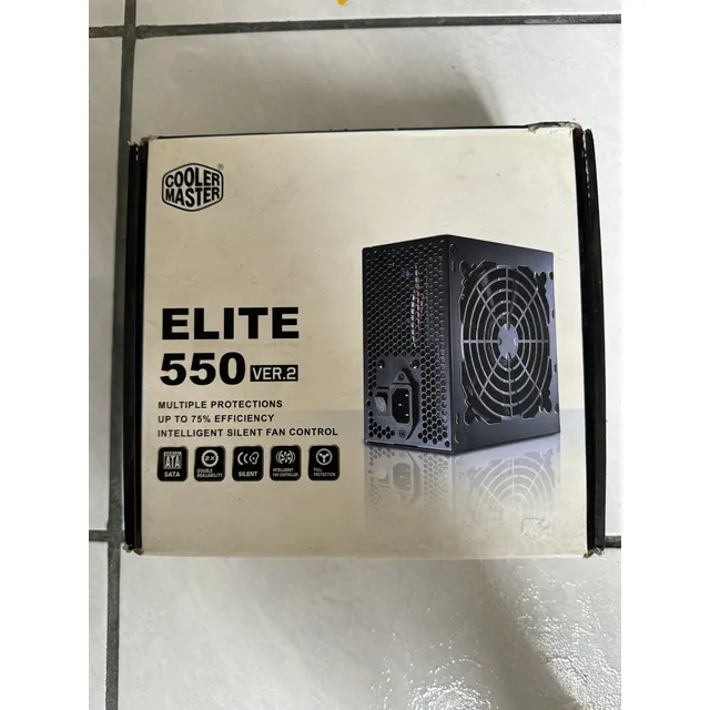 Fuente De Poder Cooler Máster Élite 550 V2