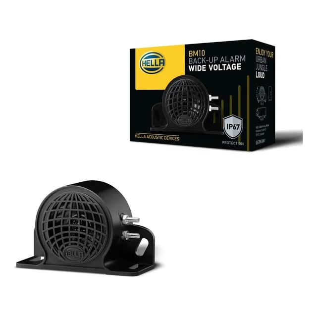 Alarma Retroceso Hella 110 Decibeles 12 48v Tono Fuerte Sire