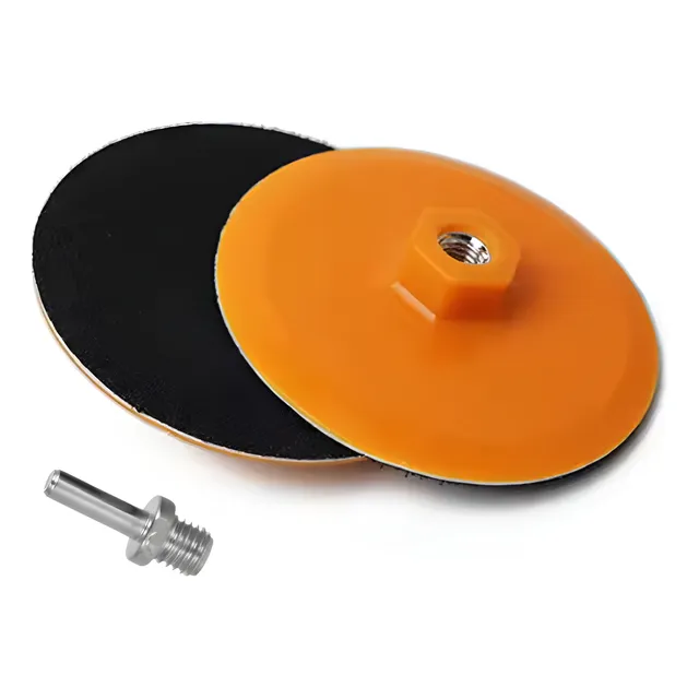 Disco Respaldo Base 125mm Velcro Rigida Amoladora Y Taladro