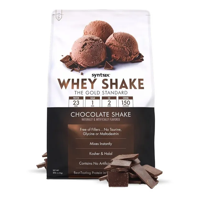 Whey Shake Syntrax Proteína De Suero De Leche Chocolate Sabor Chocolate Shake