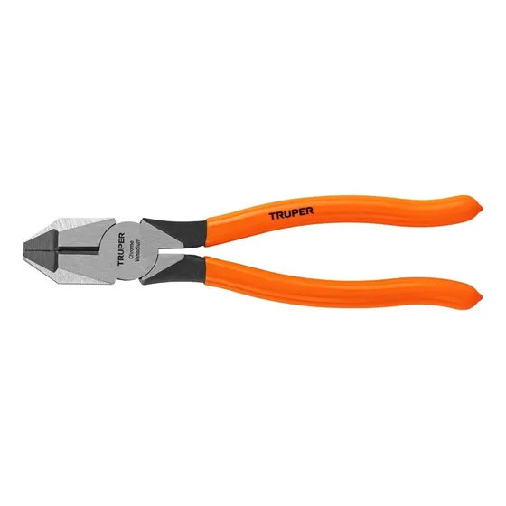 Alicate Universal 8 Pulgada Cabeza Cuadrada Mango Pvc Truper