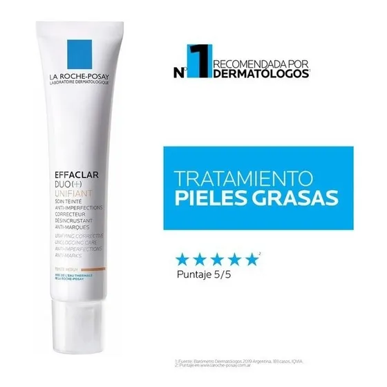 Crema Anti Acné Effaclar Duo [+] Unificador Light Lrp