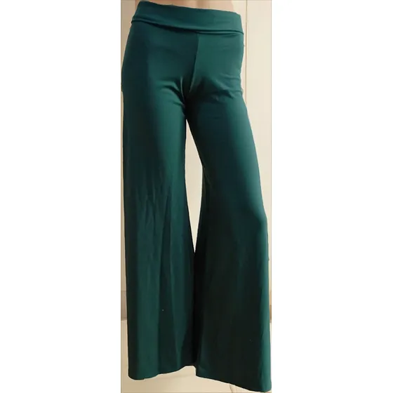 Palazzo Talles Grandes Pantalon Ancho Doble Cintura Volcada