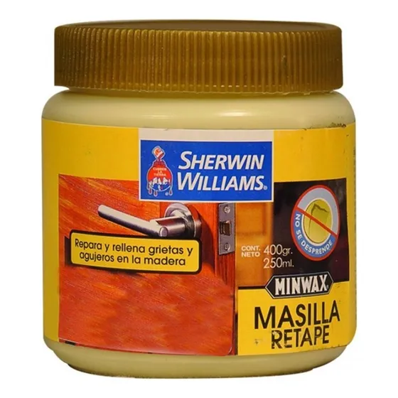 Masilla De Retape Roble 400 Gr. (sherwin Williams)