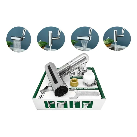 Grifo De Cocina Moderno Con Extensión De 4 Modos