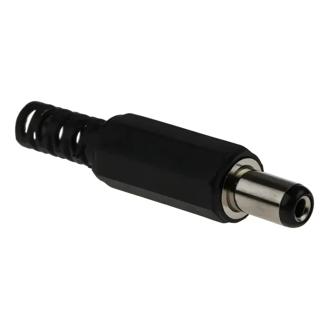 Conector Plug Facetado Tipo National 5.5 X 2.1mm Para Armar