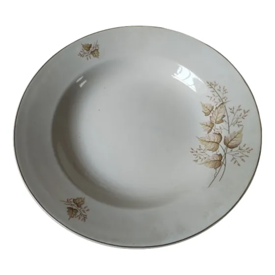 Platos Porcelana Olmos Llanos Y Hondos Impecable Estado!