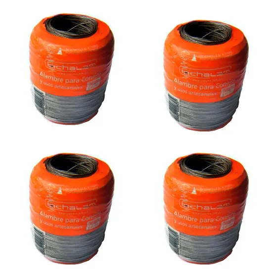 Alambre Para Conejo 0.41mm (rollo 386mt)inchalam(pack 4 Un)