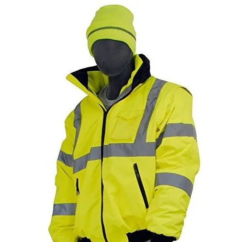 Chamarra Bomber Visibilidad Clase 3 Majestic Acolchado 1