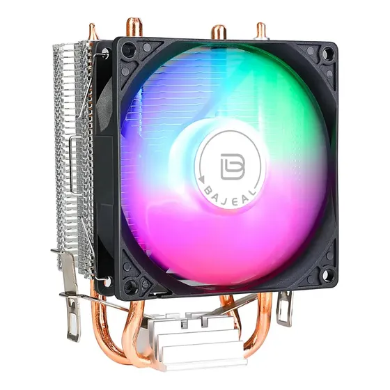 Rgb Fan Cooler Cpu Enfriador Disipador De Calor Intel Amd Pc