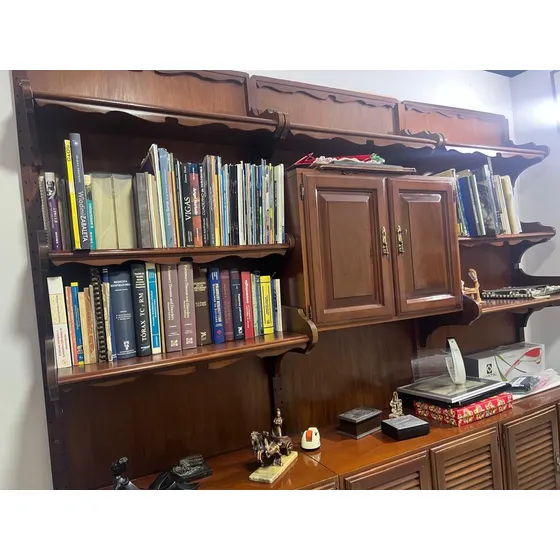 Biblioteca Hervigon De Tres Modulos. Usada.