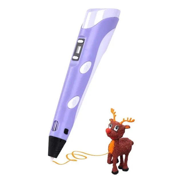 Lapiz 3d Impresora Lapicera 3d + Base + Filamentos Regalo