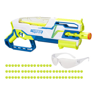 Blaster Nerf Hyper Siege-50 Con Acción De Bomba Con 65 Cartu Blaster Nerf Hyper Siege-50 Con Acción De Bomba Con 65 Cartu