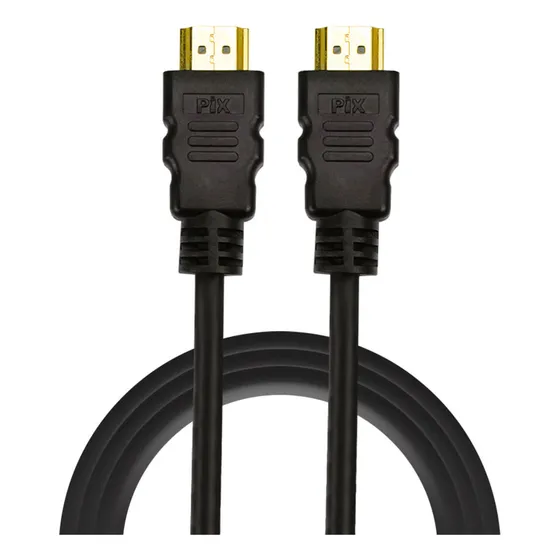 Cabo Hdmi 8k Ultrahd 2.1 Gold Hdr Dinâmico 3 Metros - Pix