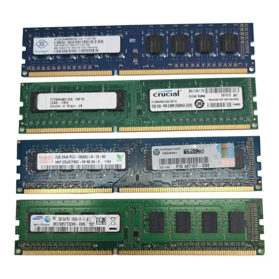 Memoria Ram Pc3 / Ddr3 2gb Para Computadora Tienda Cod 3043