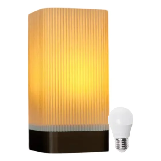 Abajur Luminária De Mesa Sala Quarto Moderno Com Lâmpada