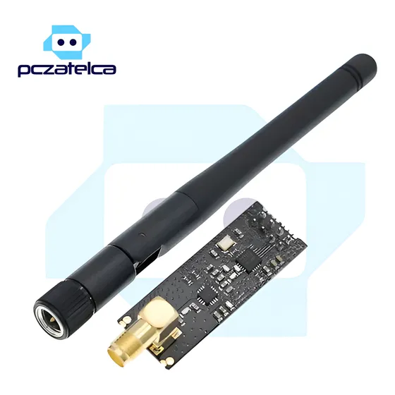 Nrf24l01+pa+lna Con Antena 1100 M Arduino Pic Stm32
