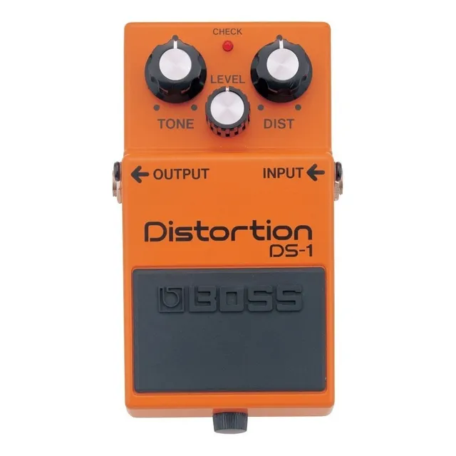 Pedal de efecto Boss Distortion DS-1 naranja