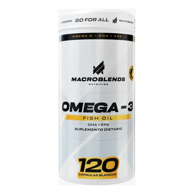 Omega 3 120cp Fish Oil Macroble