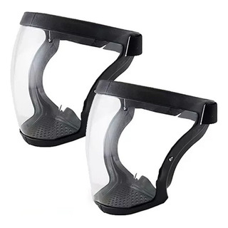Máscara Protetora Facial Transparente Para Pc 2 Unidades Máscara Protetora Facial Transparente Para Pc 2 Unidades