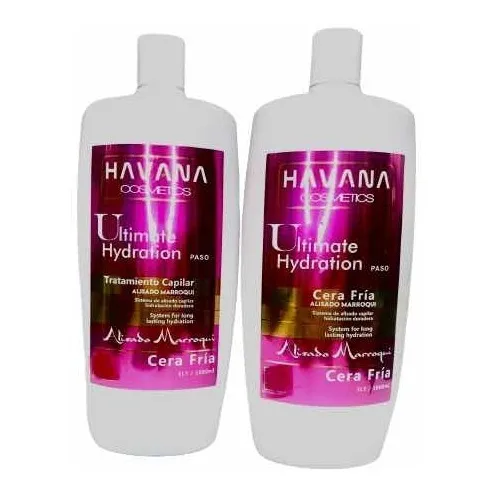 Cera Fria  Alisado Marroquí Havana Cosmetic 1 Litro