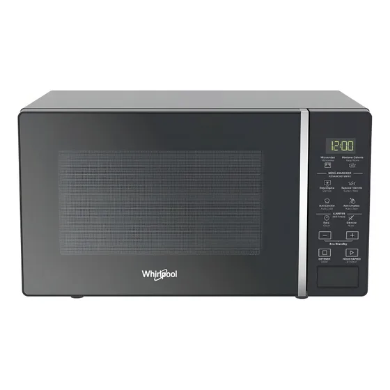 Microondas Whirlpool Wm1807d Wm1807d Negro 20l 127v