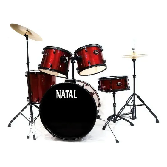 Bateria Natal Dna Rojo