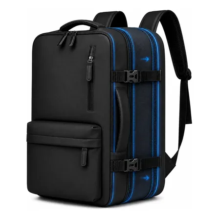 Mochila Executiva Grande Para Viagem Impermeável Reforçada