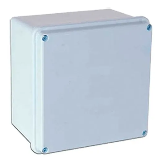 Caja Plástica Para Instalacion Cámaras Seguridad Cctv