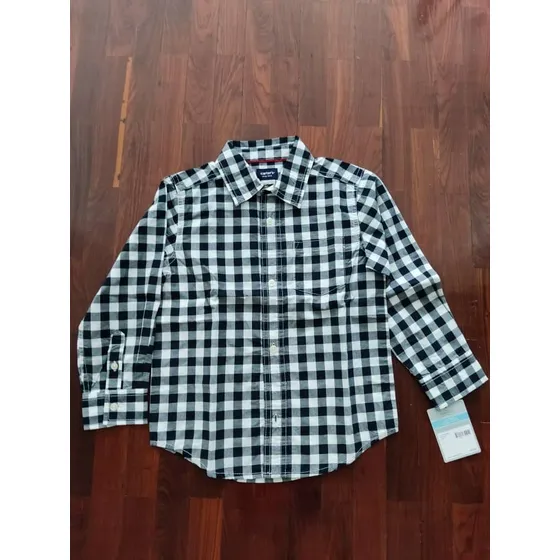Camisa Manga Larga Niño, Carters 5t