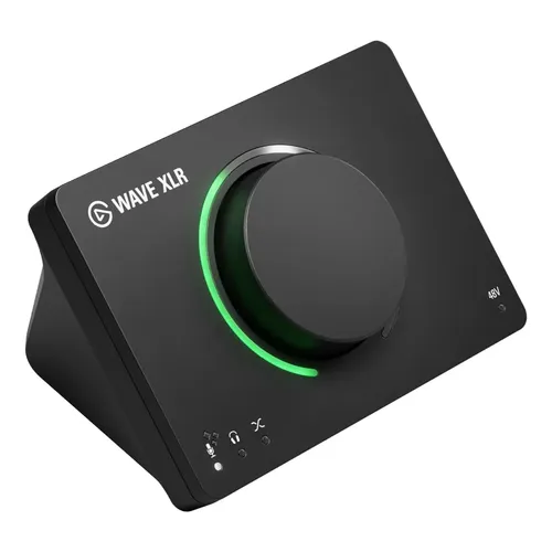 Elgato Wave Xlr Mixer De Audio E Preamplificador De 75 Db Co Preto